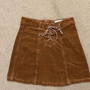 Sky and Sparrow corduroy skirt